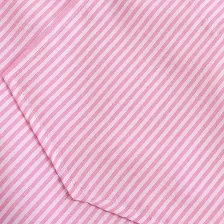 Intims - Chemise en popeline de coton rayée - 52781FR