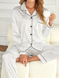 Intims - Ensemble de Pyjama Chic en Satin pour Femme - 29384FR