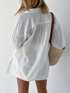 Intims - Ensemble Short & Chemise ajouré - 87942FR
