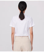 Intims - Chemisier Slim Fit Col Officier pour Femmes - 00123FR