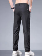 Pantalon décontracté coupe droite