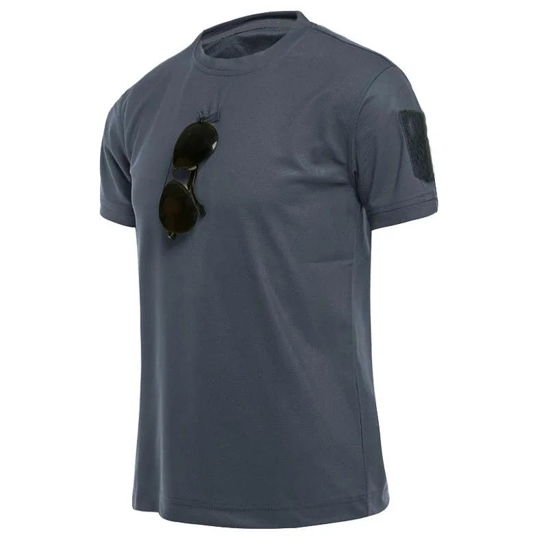 Polo Tactique Homme Séchage Rapide Manches Courtes
