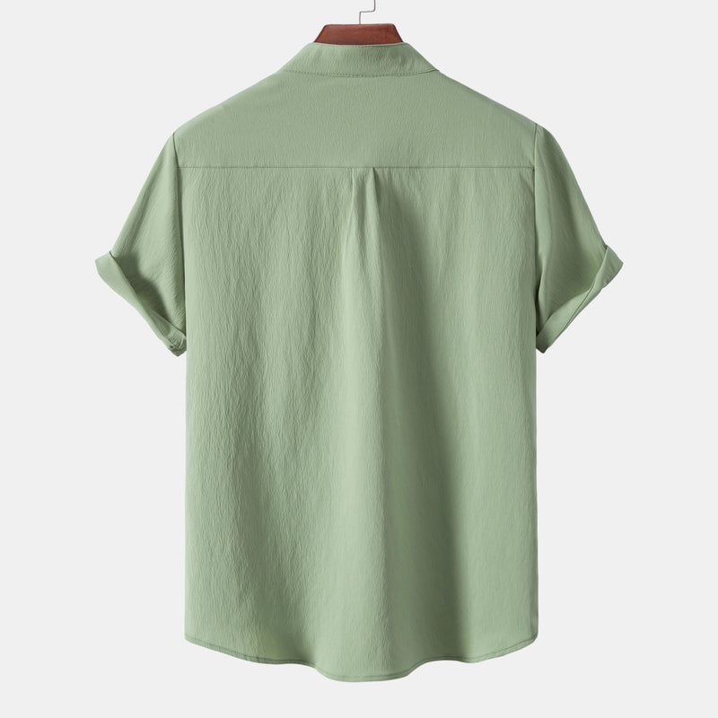 Intims - Chemise Décontractée à Col Mao Printemps & Été pour Hommes - 29471FR