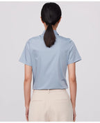Intims - Chemise d'Été Sans Poche à Manches Courtes Col Classique pour Femme - 10001FR