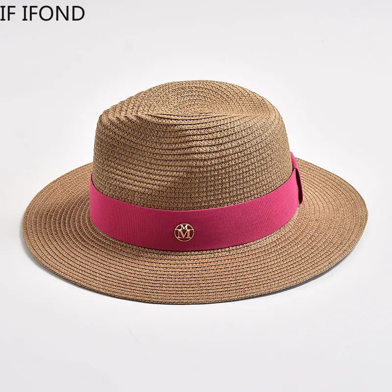 Intims - Chapeau d'été en Paille - Protection UV
