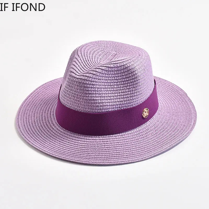 Intims - Chapeau d'été en Paille - Protection UV