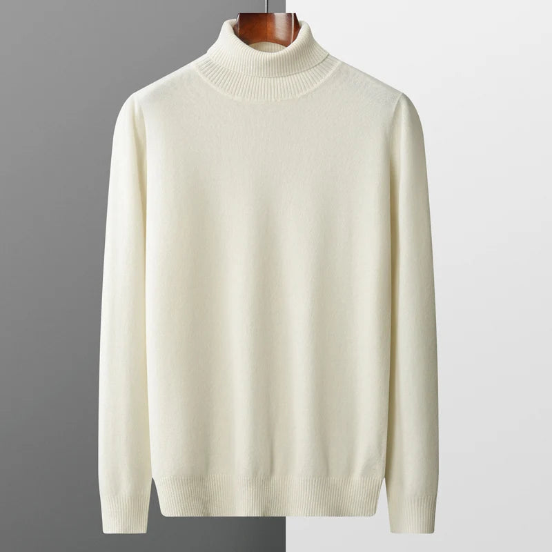 Pull Col roulé 100% Laine de mérinos
