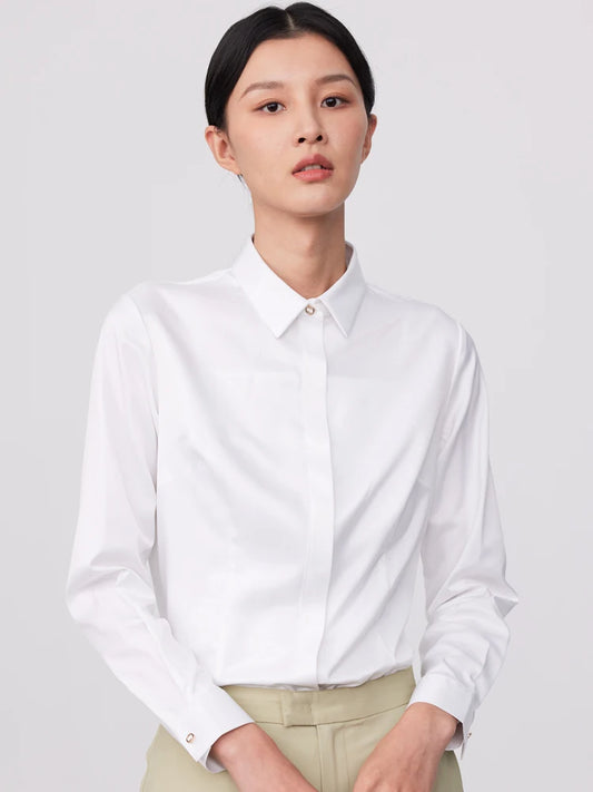 Intims - Chemise à manches longues toucher soie pour Femmes - 72849FR