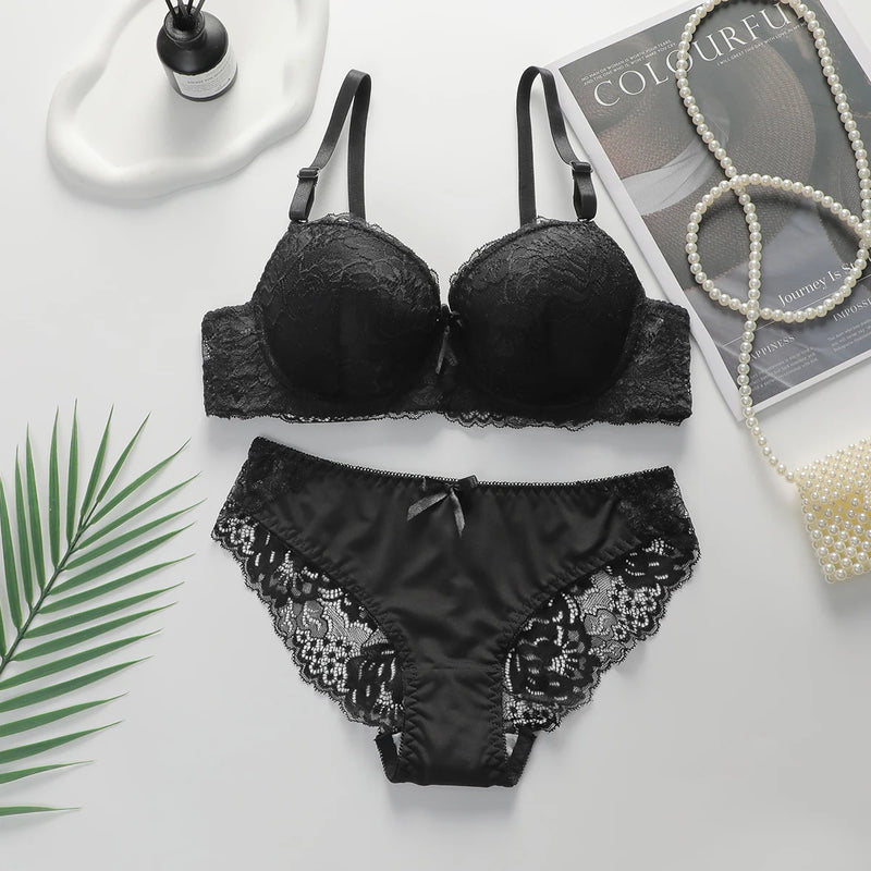 Intims - Ensemble de Lingerie Push-Up & Dentelle pour Femme - 10001FR