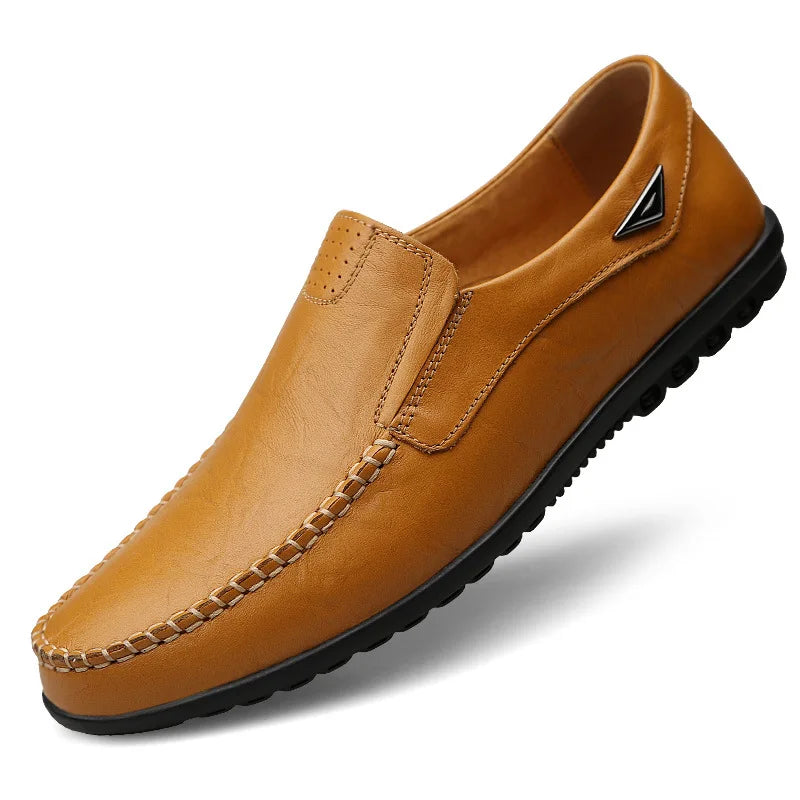 Intims - Mocassins souples en cuir pour homme - 34567FR