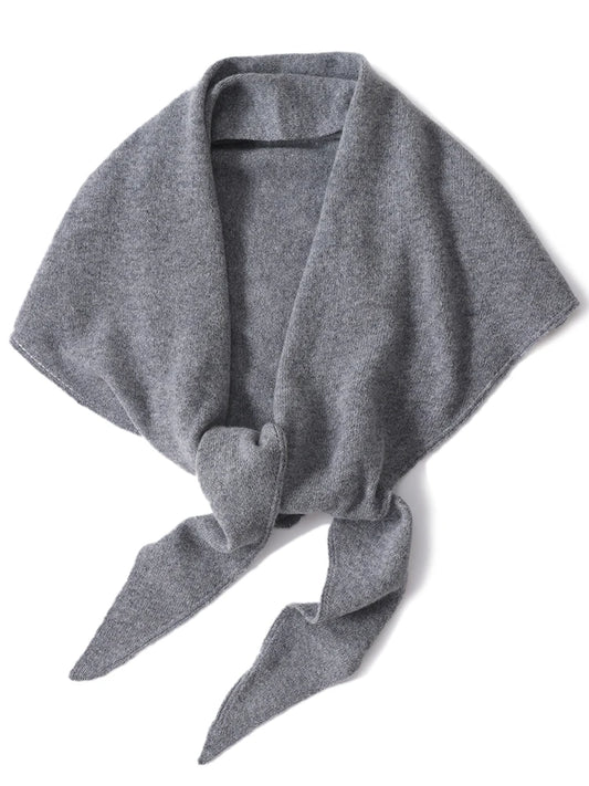 Châle 2 en 1 Écharpe en 100% Laine