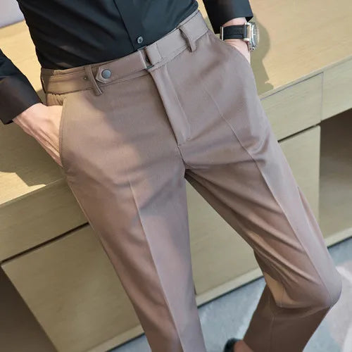 Intims - Pantalon tailleur ceinture à boucle pour Homme - 48291FR