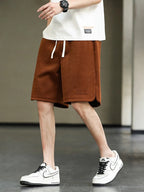 Intims - Short Baggy en Coton Grande Taille avec Cordon pour Hommes - 97531FR