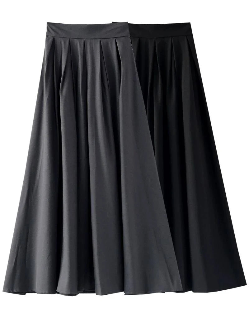 Intims - Longue jupe plissée taille haute pour Femmes - 76193FR