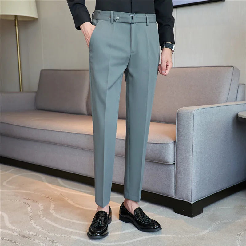 Intims - Pantalon tailleur ceinture à boucle pour Homme - 48291FR