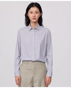 Intims - Chemise Rayée Décontractée en Fibre de Bambou pour Femmes - 00125FR