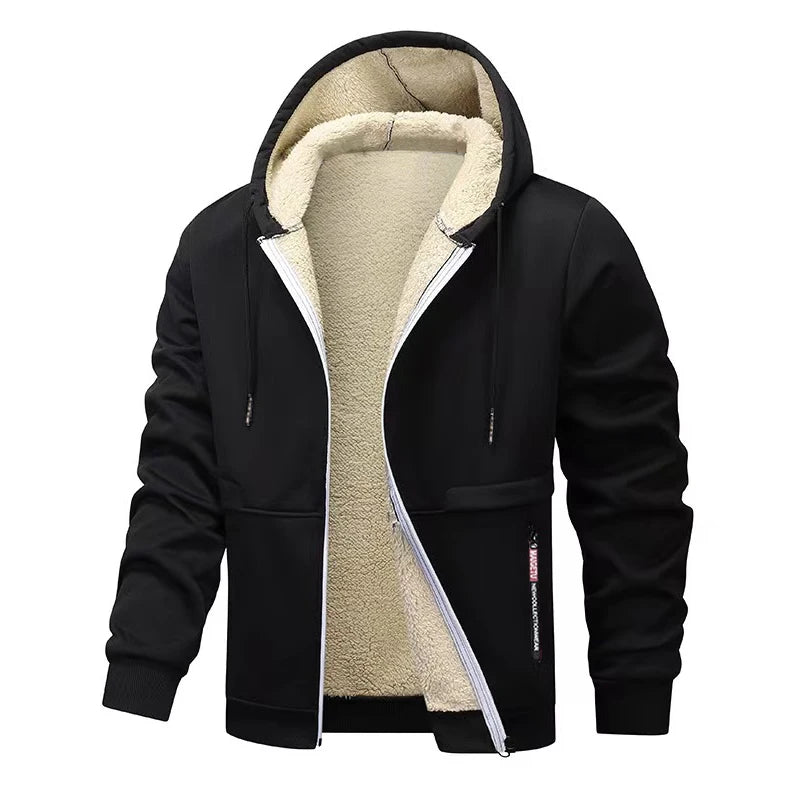 Gilet Décontracté à Capuche & Doublure Polaire - Homme
