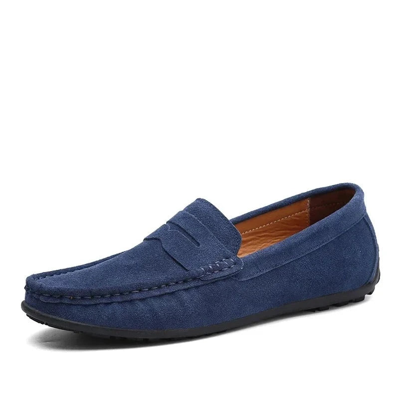 Intims - Mocassins Légers en Cuir Véritable pour Hommes - 20003FR