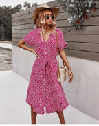 Intims - Robe Midi Imprimée à Fleurs pour Femme - 97531FR