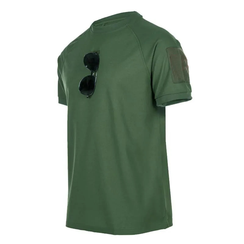Polo Tactique Homme Séchage Rapide Manches Courtes