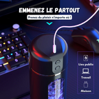 COOL CUP - Masturbateur à 10 vibrations, compression & Système vocal
