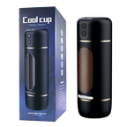 COOL CUP - Masturbateur à 10 vibrations, compression & Système vocal