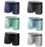 Lot de 4 boxers en soie glacée