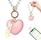 Little Heart - Mini Vibromasseur Coeur Porte-Clé - 9 Vibrations + APP