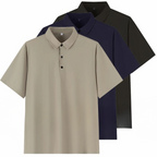 Intims - Lot de 3 Polos Manches Courtes en Grandes Tailles pour Hommes - 48321FR