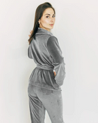Intims - Pyjama peignoir chaud en velours - 92874FR