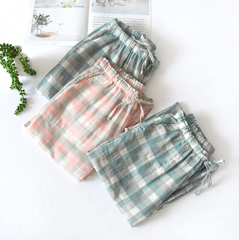 Intims - Pantalon de Pyjama à carreaux  en Coton