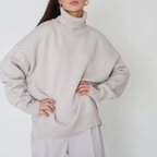 Intims - Pull Col roulé oversize