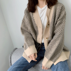 Intims - Cardigan oversize motif chevron
