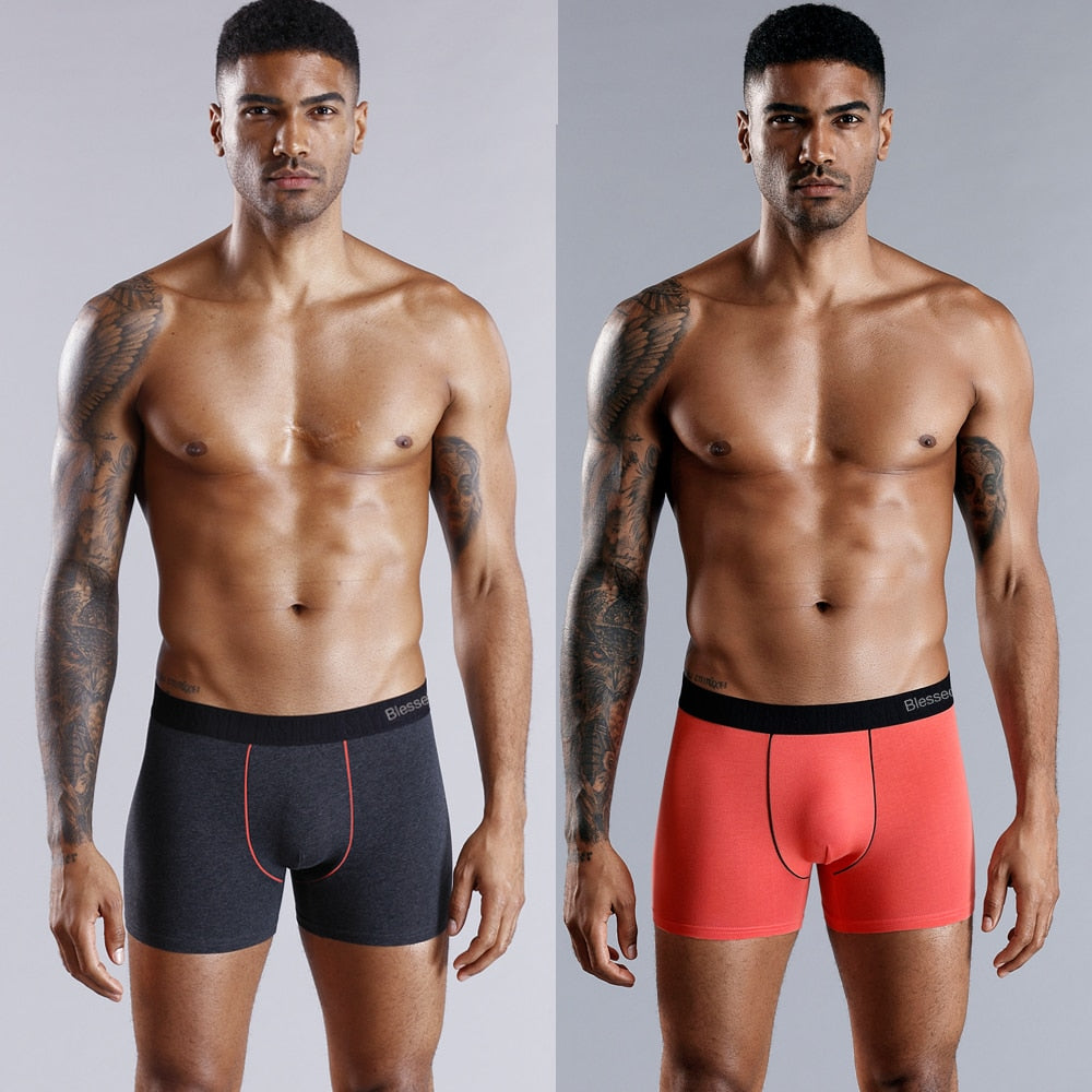 Intims - Coffret de 4 Boxers en Coton