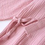 Intims - Pyjama Kimono en Coton Mixte