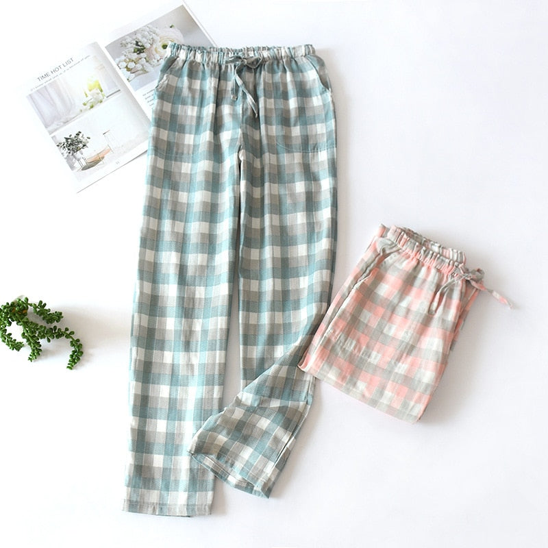 Intims - Pantalon de Pyjama à carreaux  en Coton