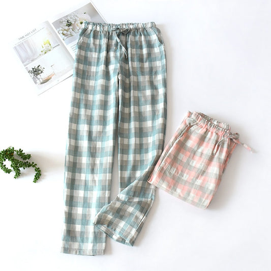 Intims - Pantalon de Pyjama à carreaux  en Coton