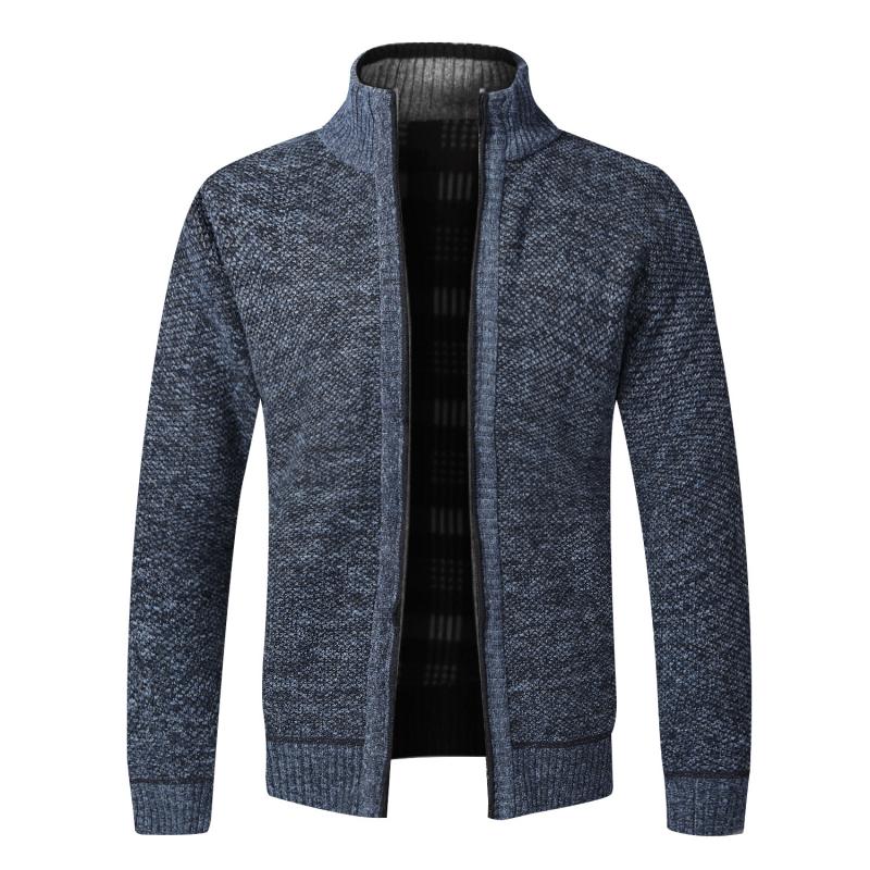Intims - Gilet chaud avec fermeture éclair pour homme