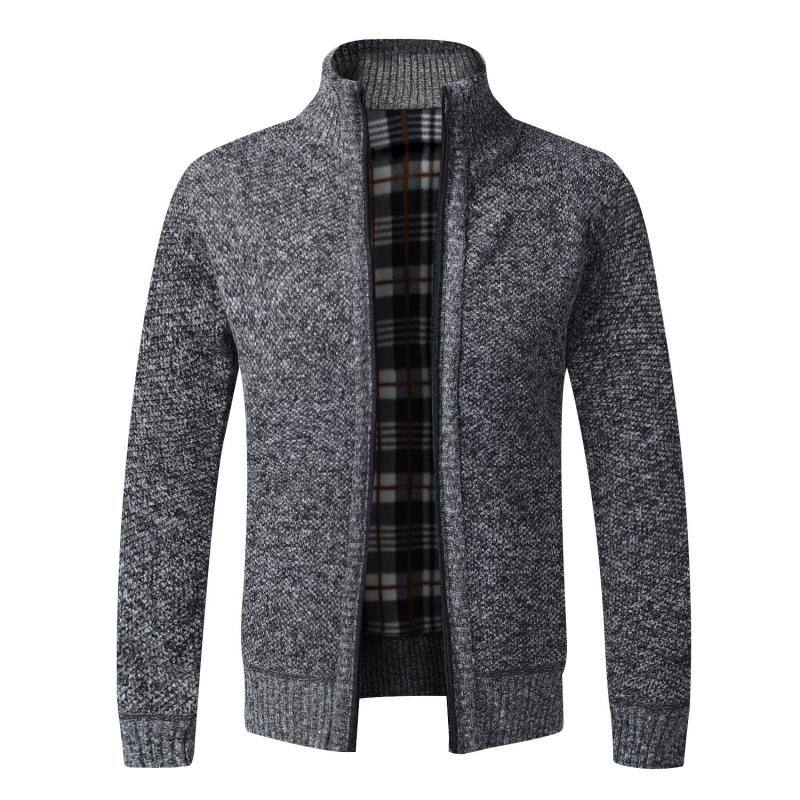 Intims - Gilet chaud avec fermeture éclair pour homme