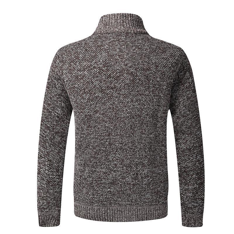 Intims - Gilet chaud avec fermeture éclair pour homme