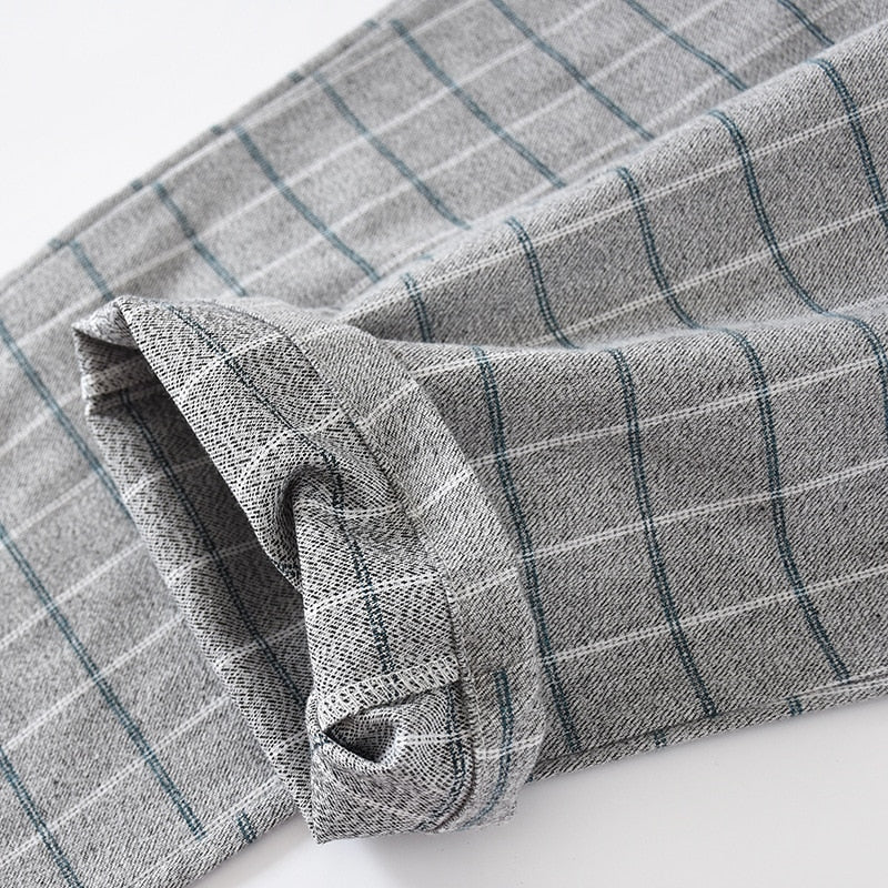 Intims - Pyjama à Carreaux en Coton mi-saison