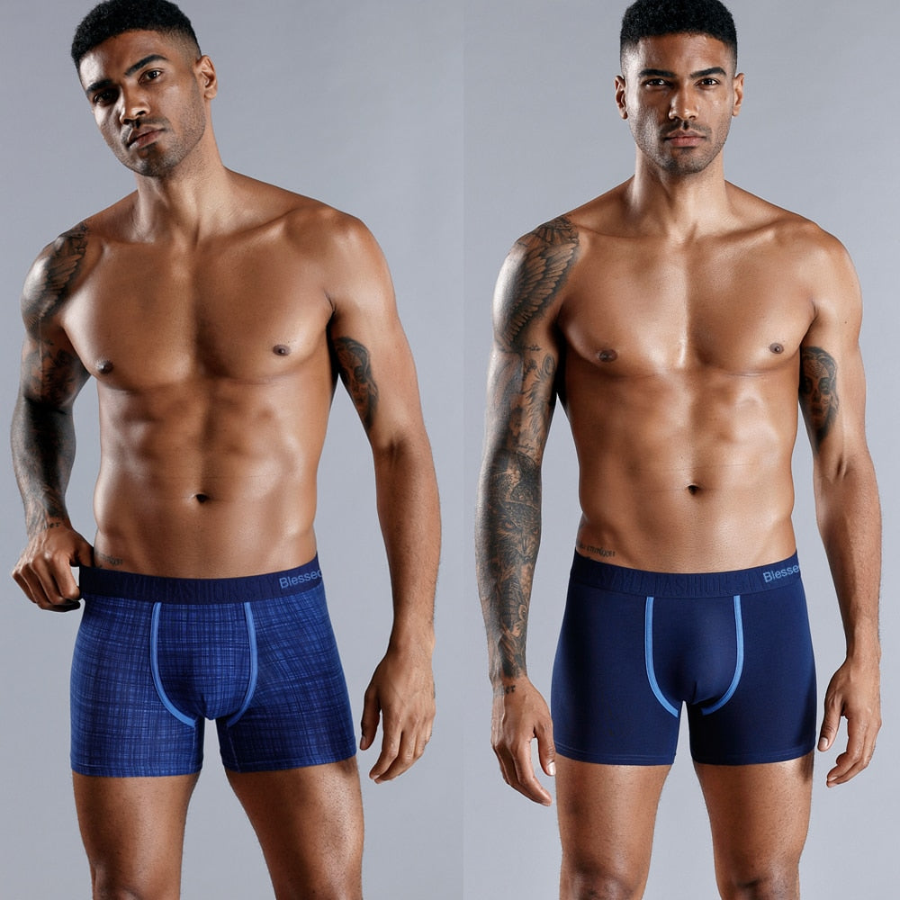 Intims - Coffret de 4 Boxers en Coton