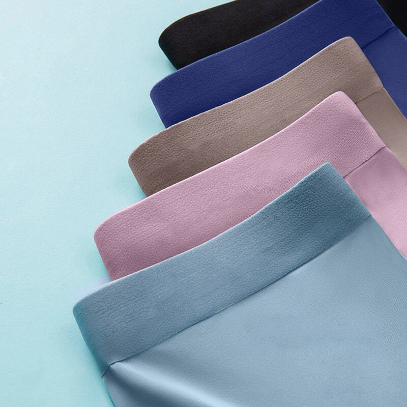 Intims - Lot de 3 boxers en soie glacée antibactériens