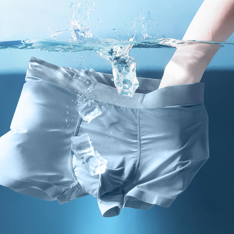Intims - Pack of 3 antibacterial ice silk boxers