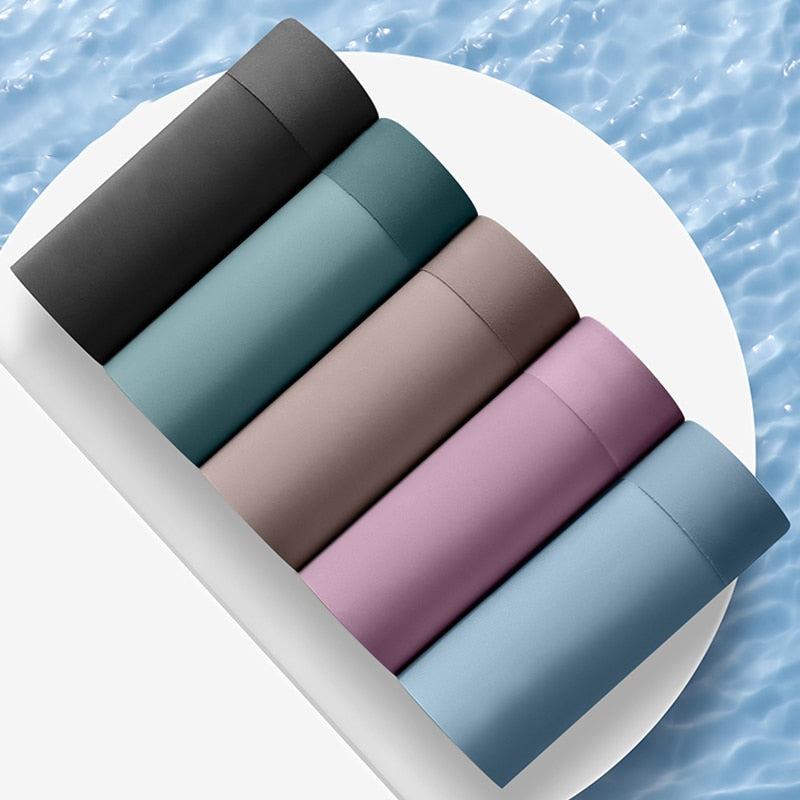 Intims - Box of 5 antibacterial ice silk boxers