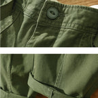 Pantalon Cargo en coton style vintage
