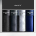 Intims - Lot de 4 Boxers en maille de Soie glacée