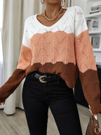 Intims - Pul tricot col V ample