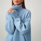 Intims - Pull Col roulé oversize