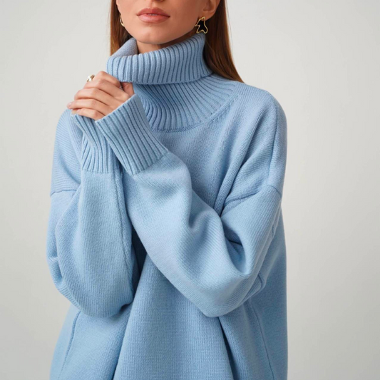 Intims - Pull Col roulé oversize